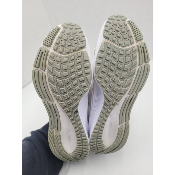 Nike Women's Air Zoom Pegasus 37 CJ0506 100 - White / Black Women's Size 7.5 - Picture 10 of 11